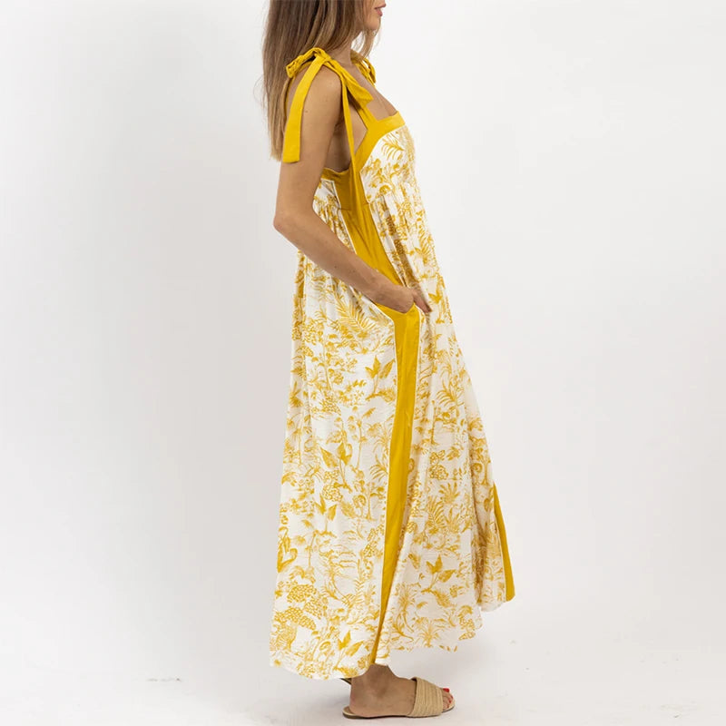 Aloha Sommer Blumenmuster Kleid