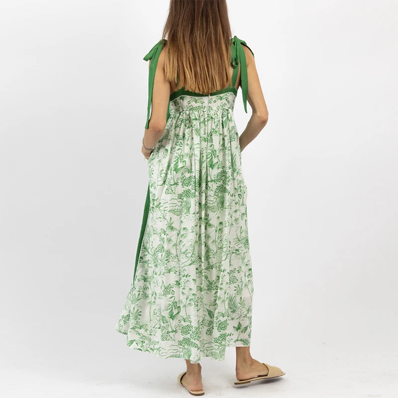 Aloha Sommer Blumenmuster Kleid