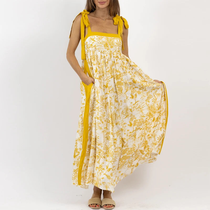 Aloha Sommer Blumenmuster Kleid
