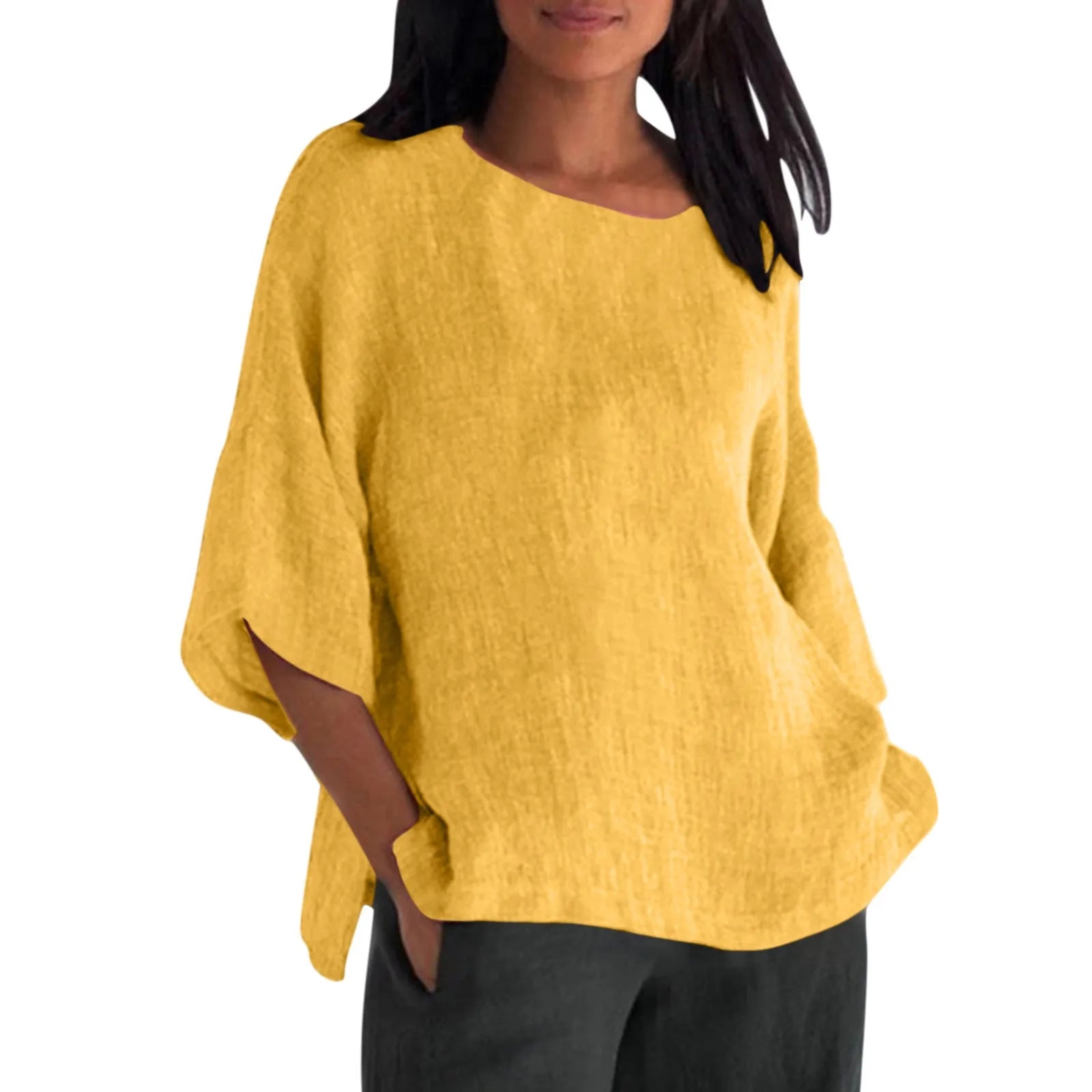 BreezeCotton Magliette Sciolte per Donne