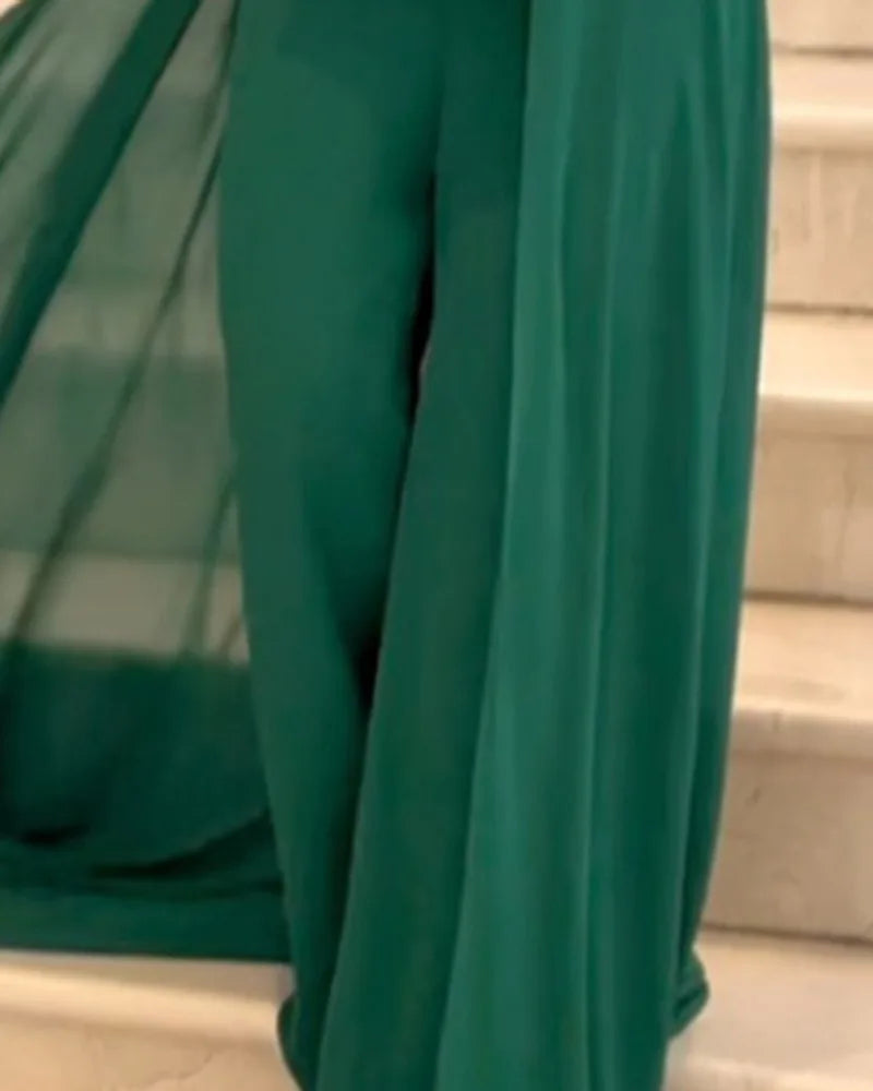 ChicVogue Frühlings-Jumpsuit mit asymmetrischem Saum
