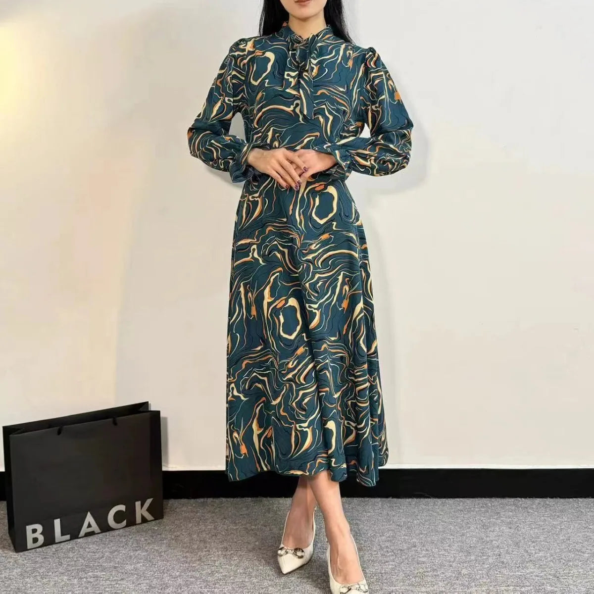 Lange Casual Jurk van LuxeBloom