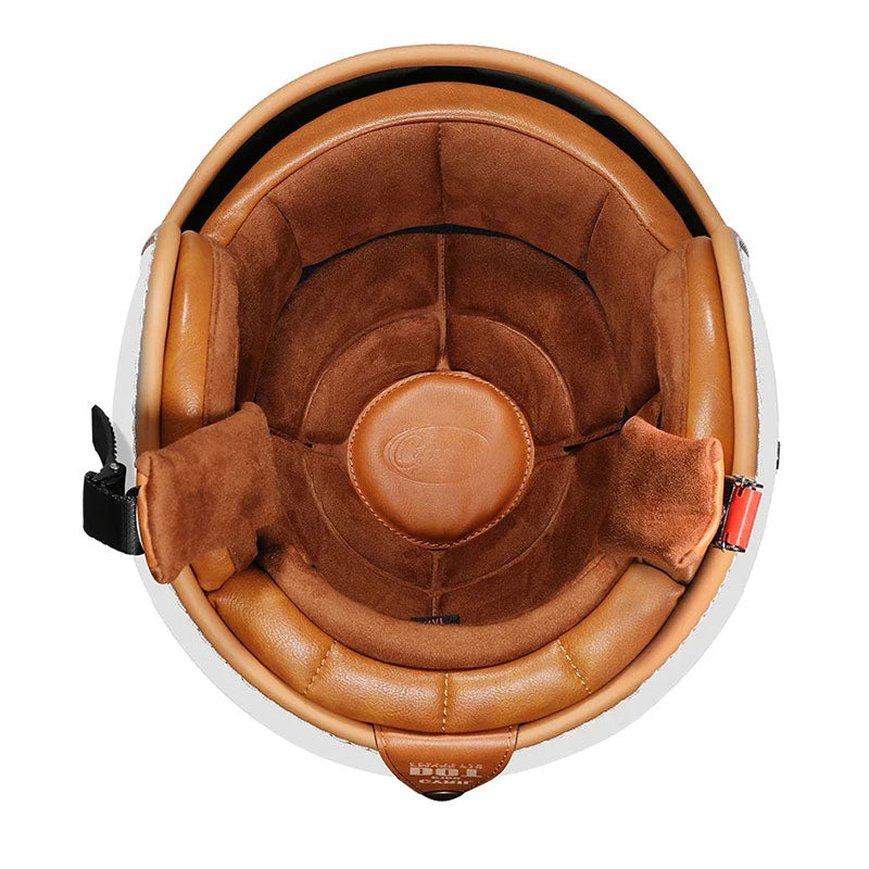 Lichtgewicht Retro Motorhelm Kopen met EPS Schuim