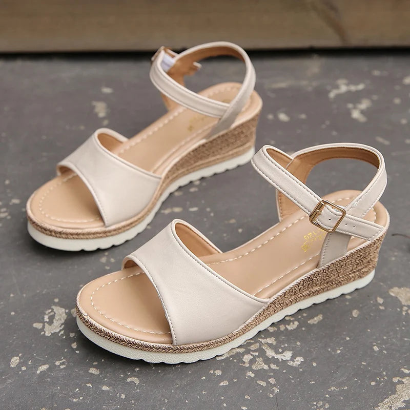 SunSole Summer Wedge Sandals