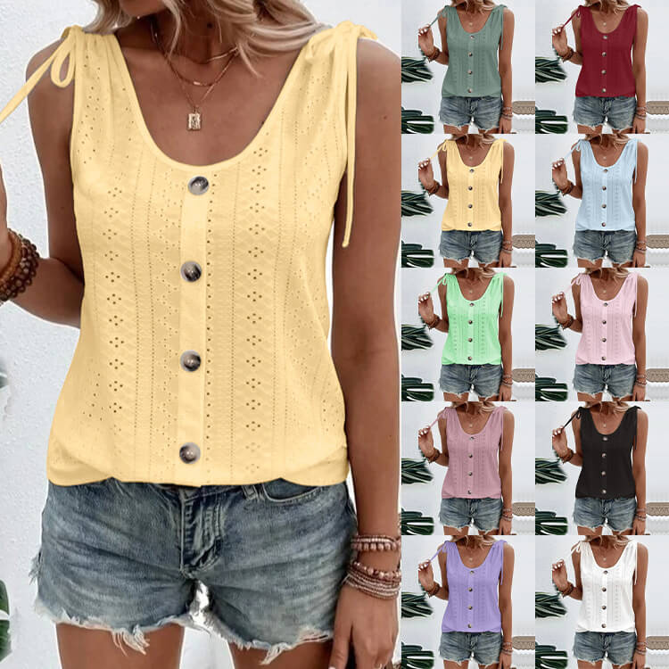 Lisa | Klassiek T-shirt met ronde hals