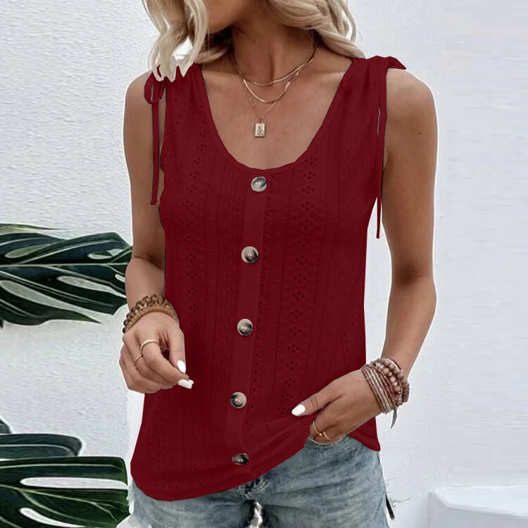 Lisa | Klassiek T-shirt met ronde hals