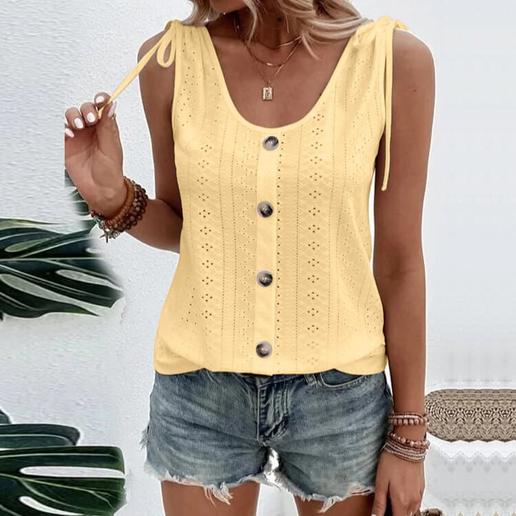 Lisa | Klassiek T-shirt met ronde hals