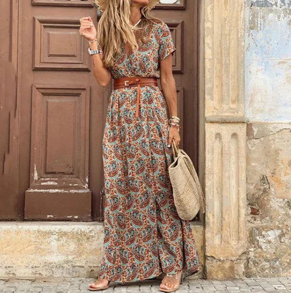 Celeste Boho Strand Maxi Jurk