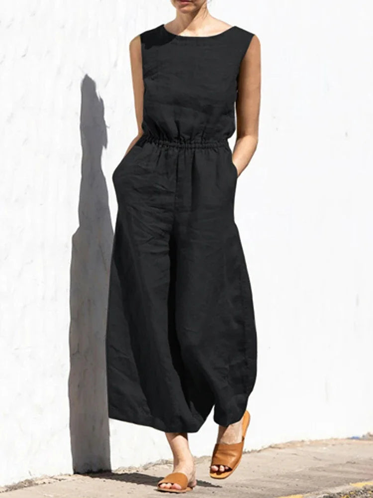 Summer Loose Women's Jumpsuit for Comfortable Style