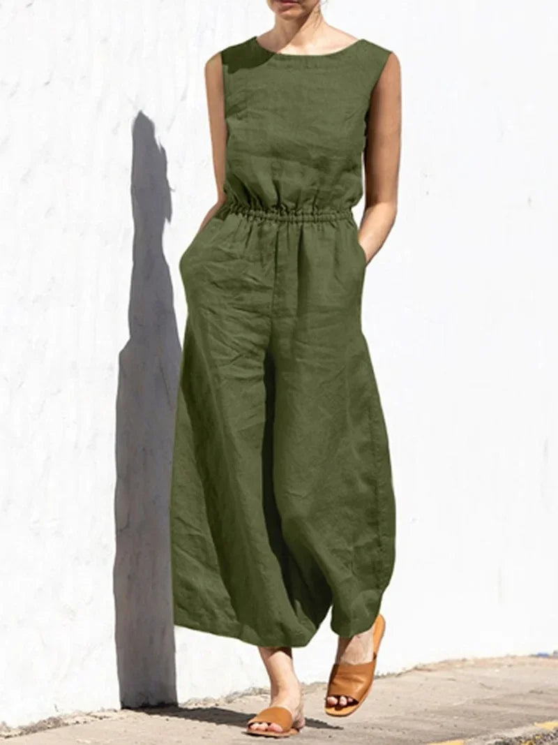 Summer Loose Women's Jumpsuit for Comfortable Style