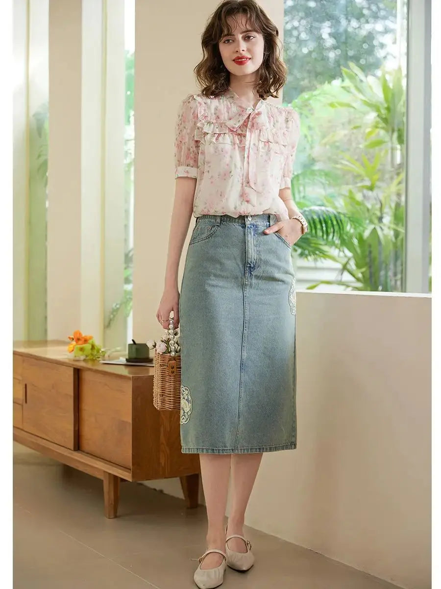 Petal & Pearl Blumenbluse