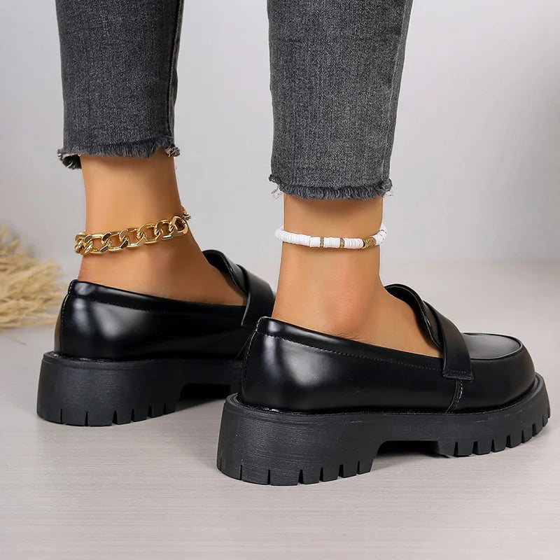 Lucente Platform Instappers voor Trendy Dames
