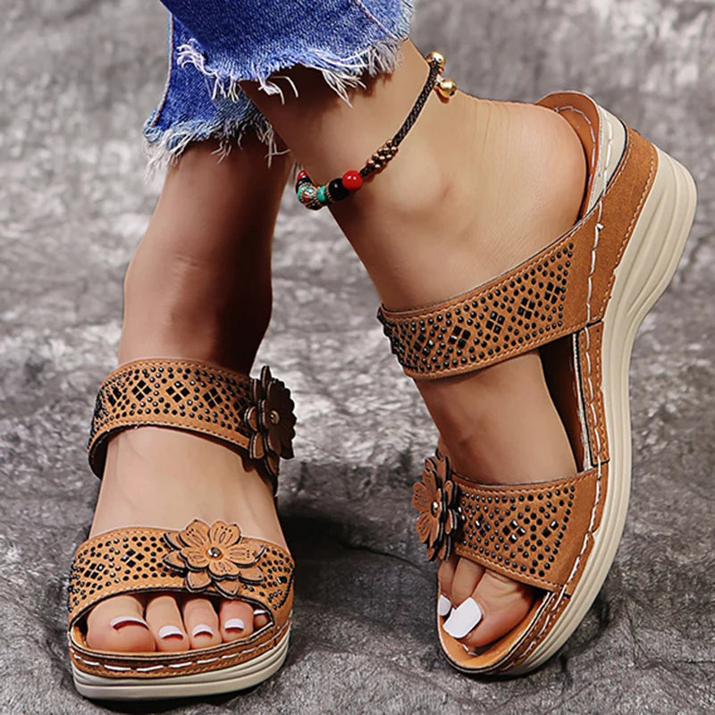 J leeter Summer Blossom Sandals