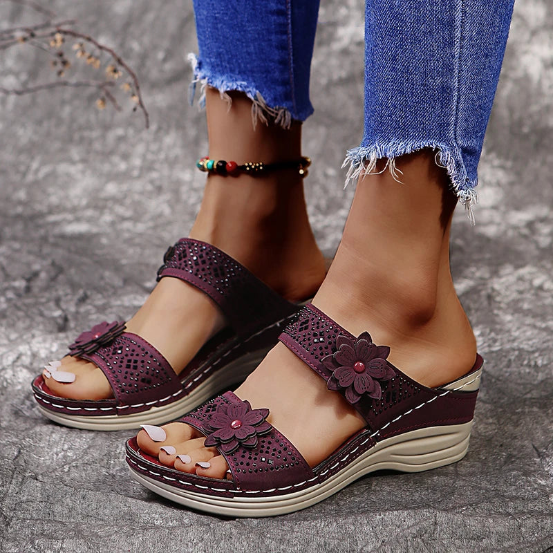 J leeter Summer Blossom Sandals