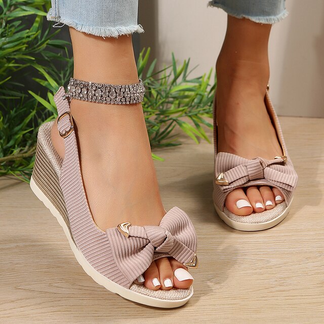 Velanora - Orthopedische Sandalen met Wedge Hak