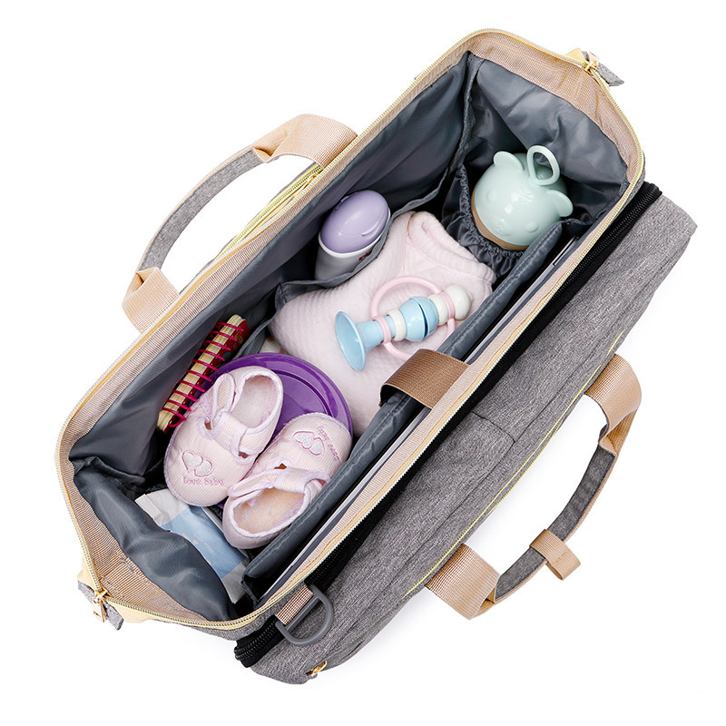 Luiertas met Draagbaar Babybed