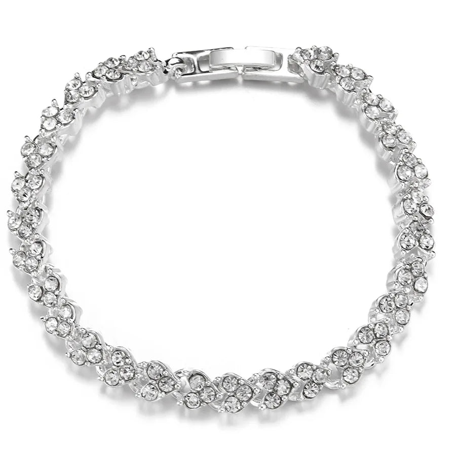 Enchanting Luxury Fashion Rhinestone Zircon Bracelet
