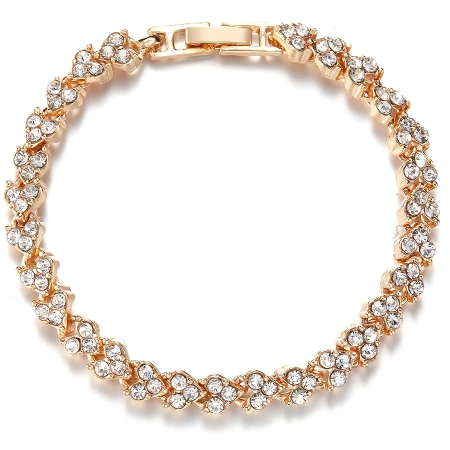 Enchanting Luxury Fashion Rhinestone Zircon Bracelet