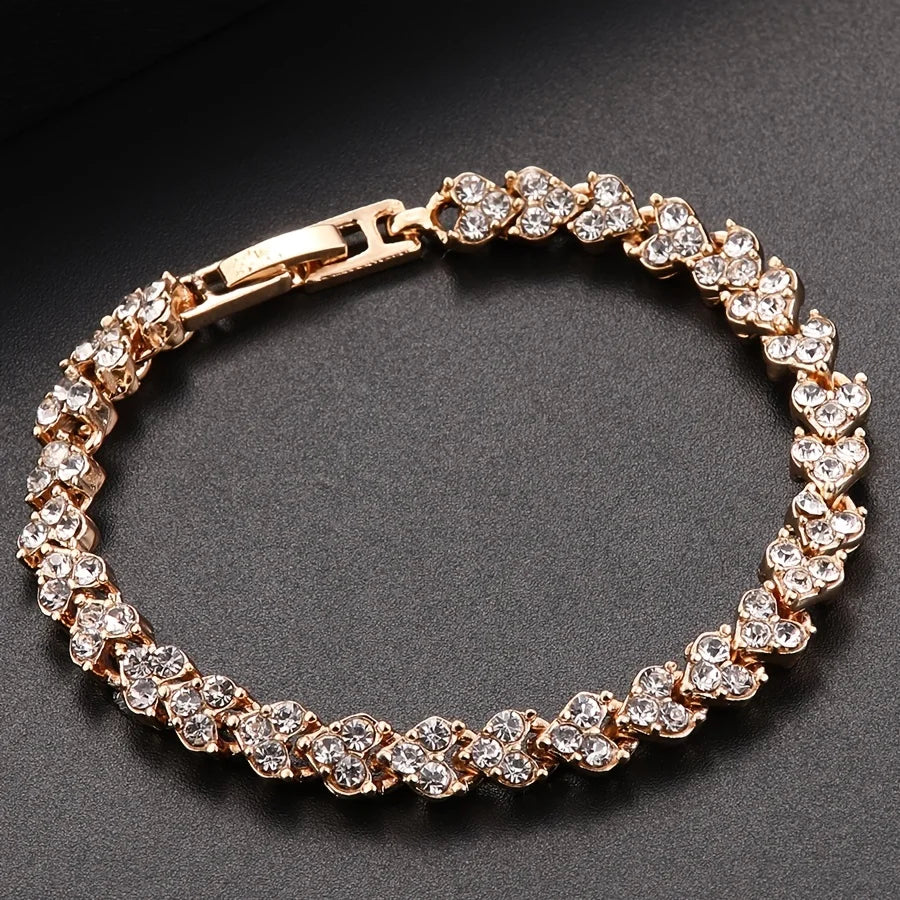 Enchanting Luxury Fashion Rhinestone Zircon Bracelet