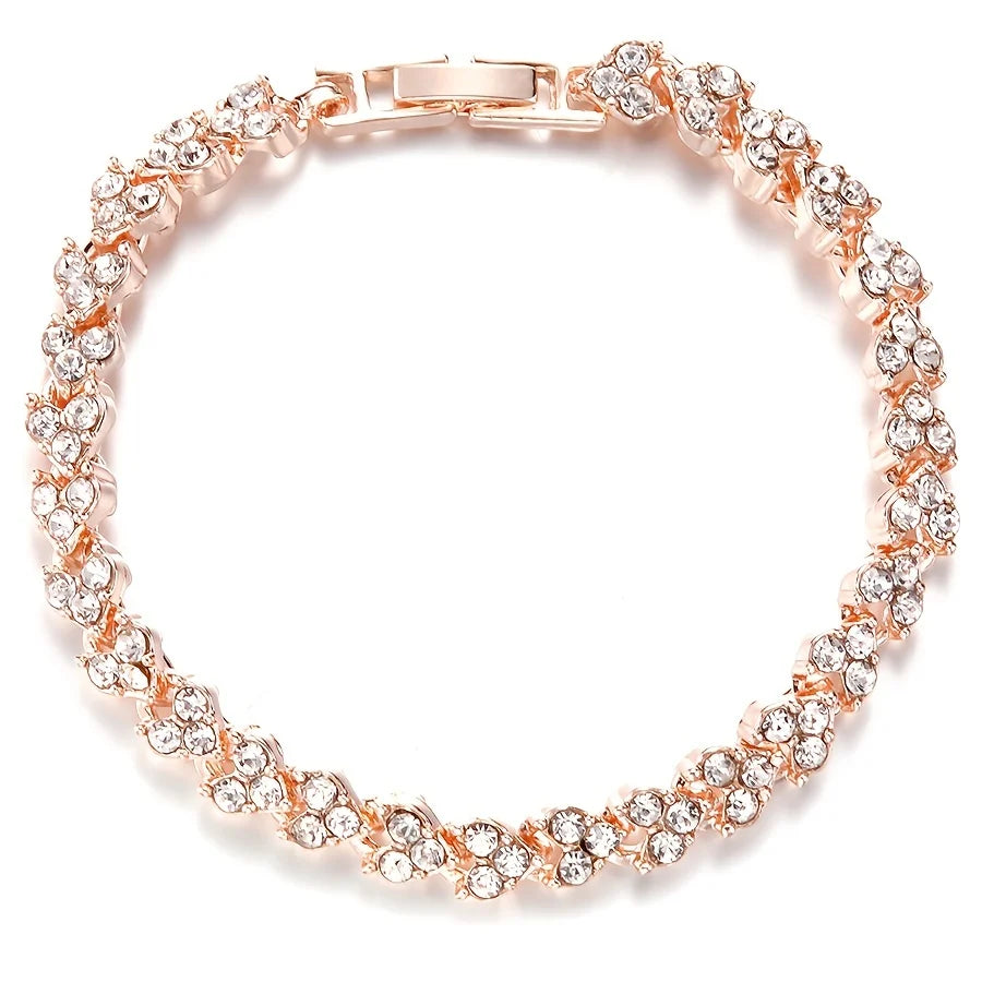 Enchanting Luxury Fashion Rhinestone Zircon Bracelet