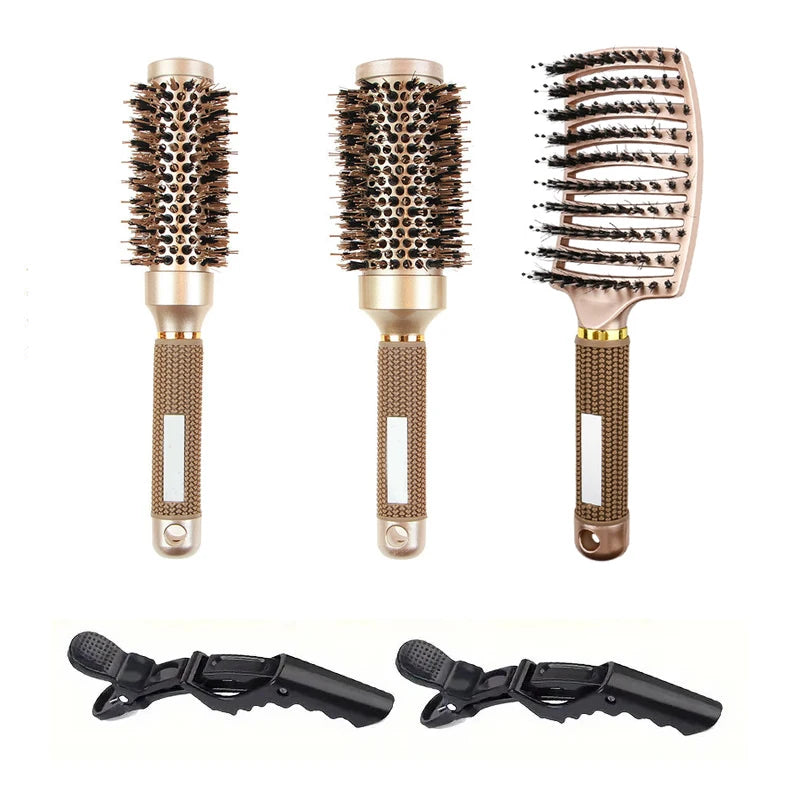 Luxe Ionic Haarborstel voor Volume en Glans