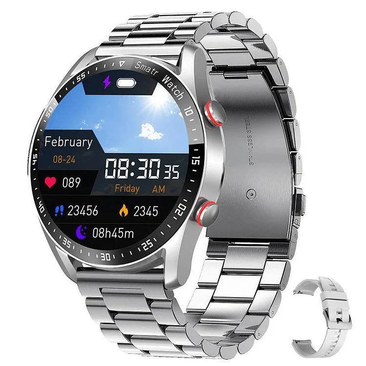 Orologio intelligente rotondo Luxe