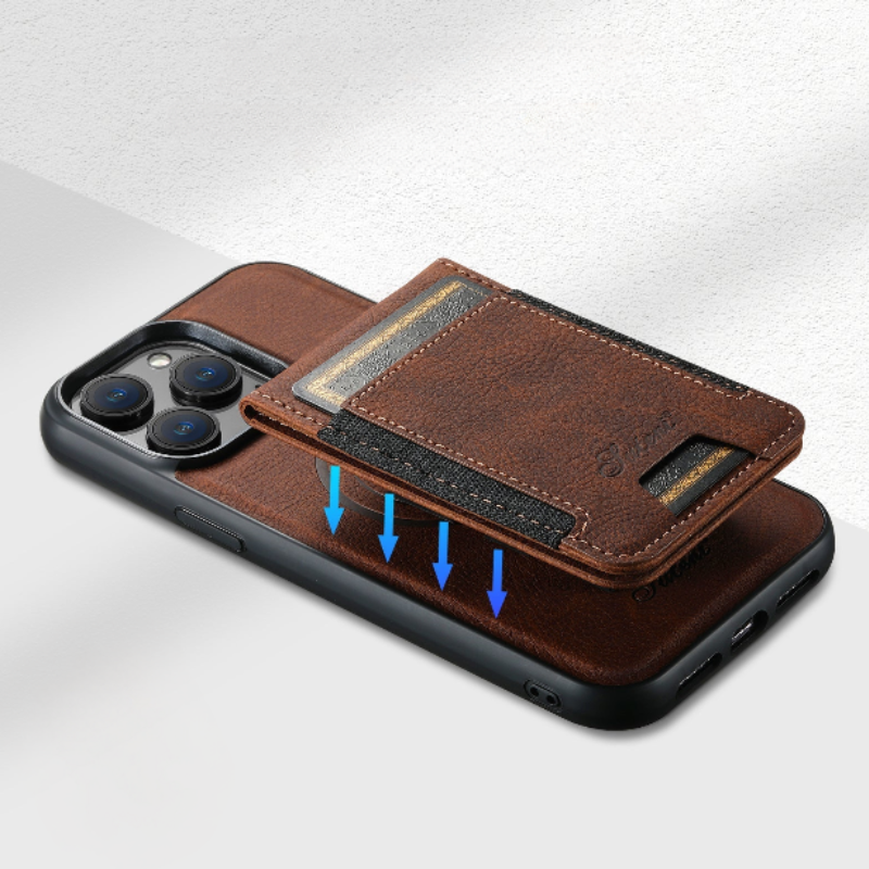 Luxe Telefoonhoes met Pasjeshouder