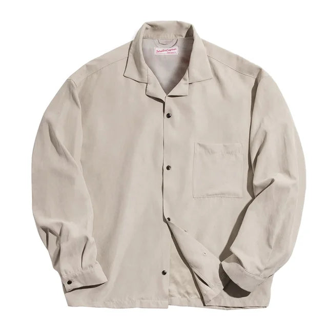 Retro-Samt-Bluse