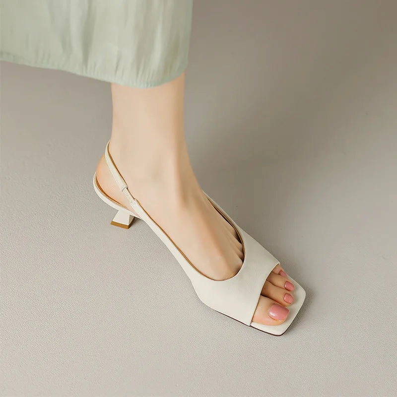 Luxé Golden Sandals