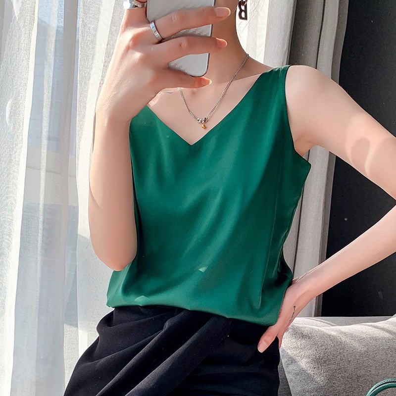 Maria | Elegante zijden camisole