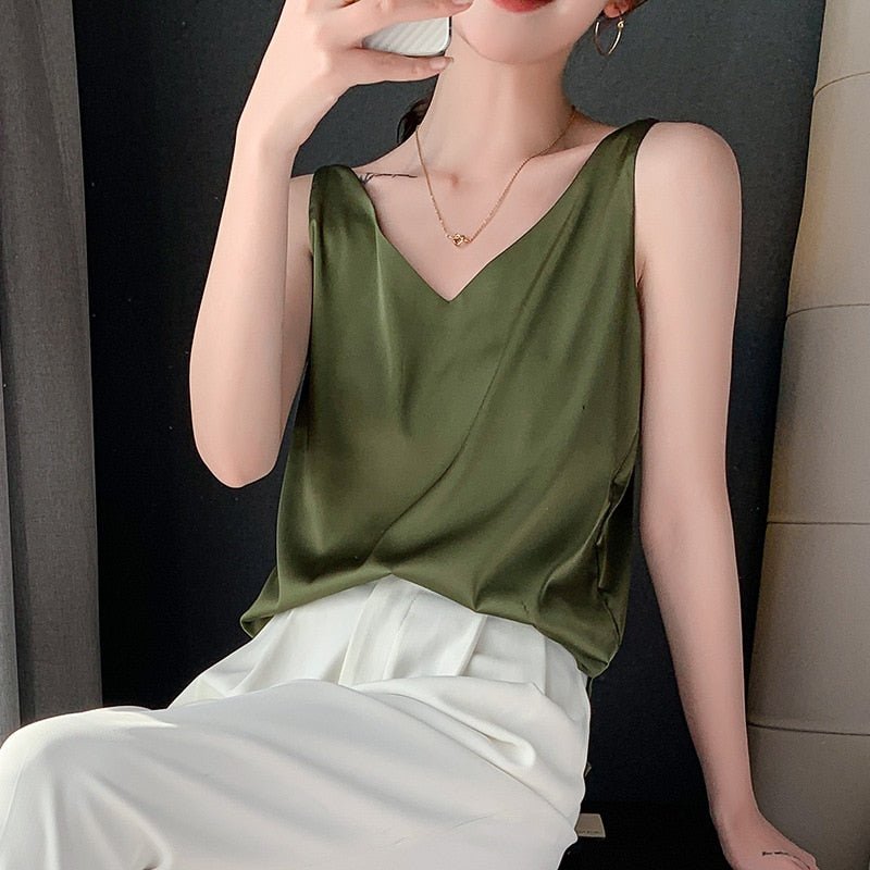Maria | Elegante zijden camisole
