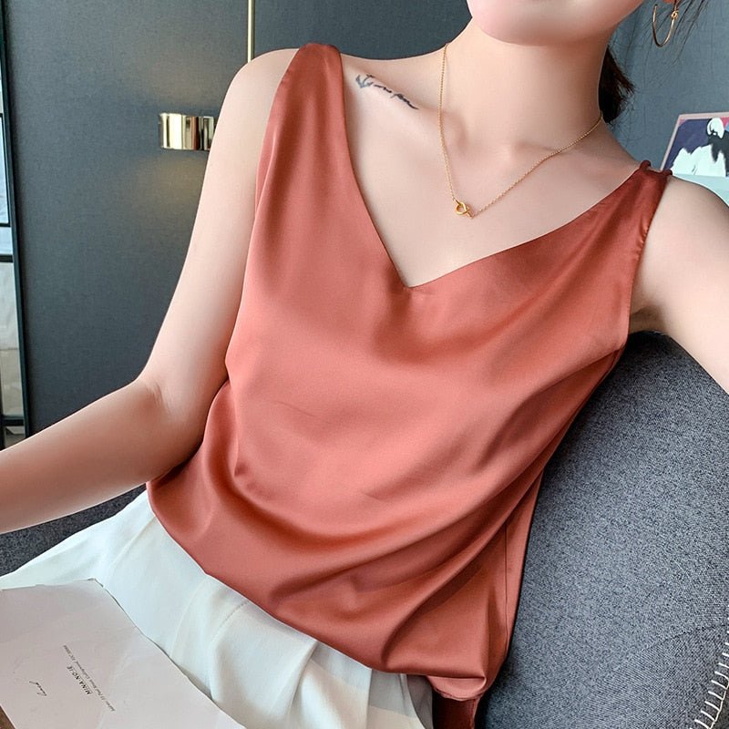 Maria | Elegante zijden camisole
