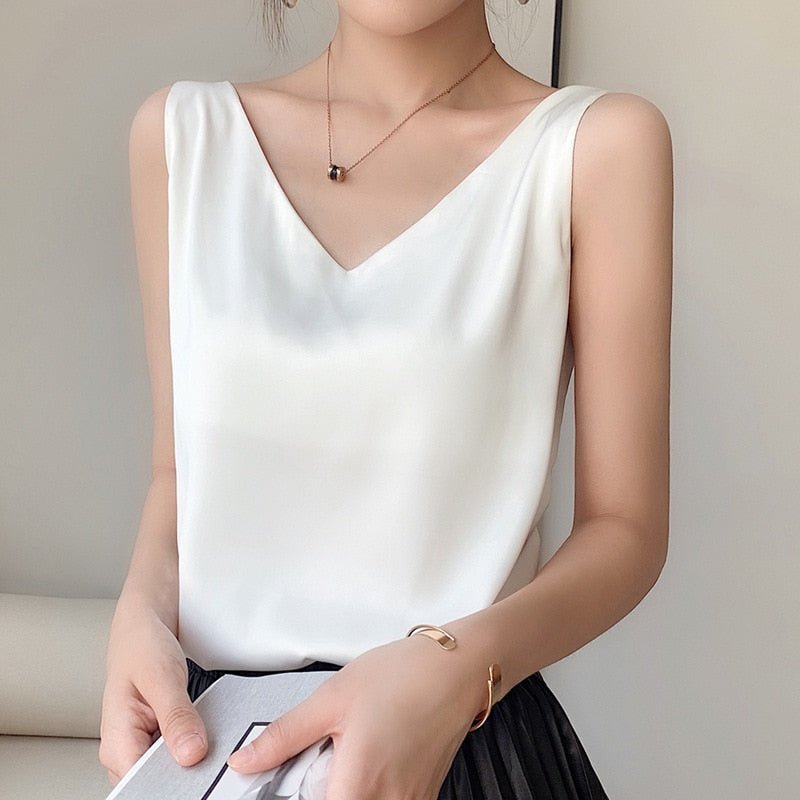 Maria | Elegante zijden camisole