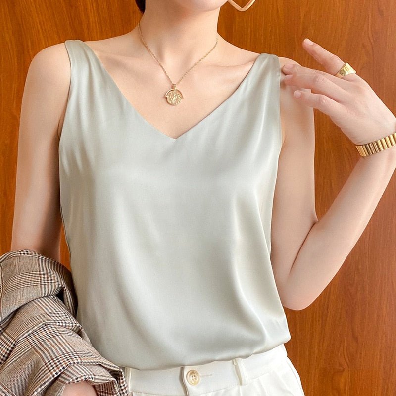 Maria | Elegante zijden camisole