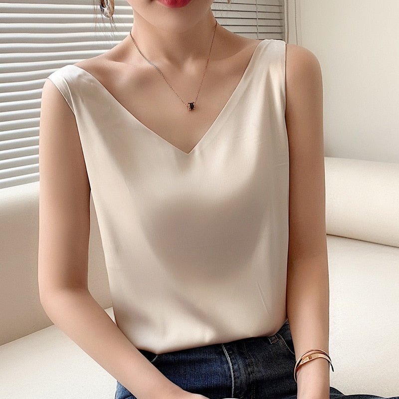 Maria | Elegante zijden camisole