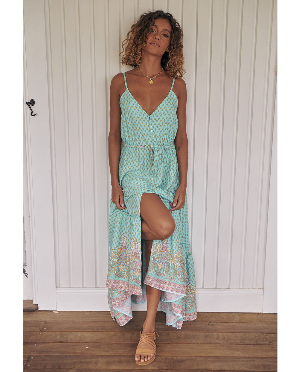 Maria | Lange Boheemse zomerjurk