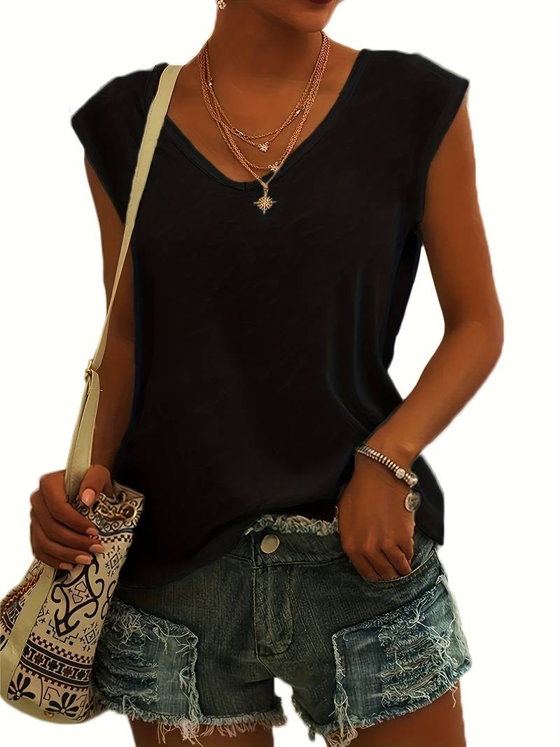 Marie | Elegant T-shirt met V-hals