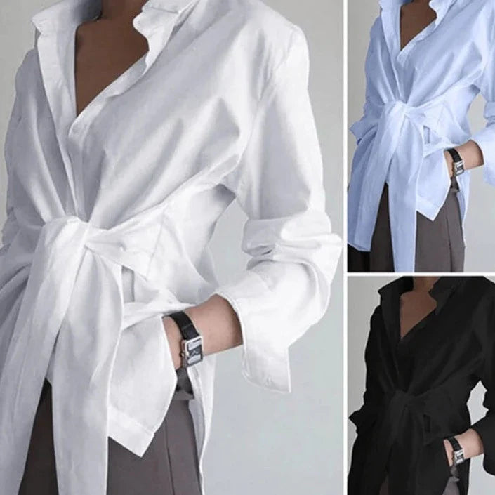 Marina | Camicetta con maniche lunghe per abbigliamento casual e formale