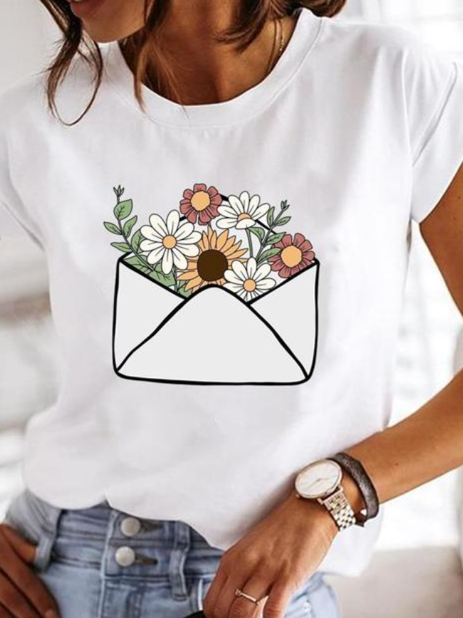 Marina | Casual losvallend zomer T-shirt