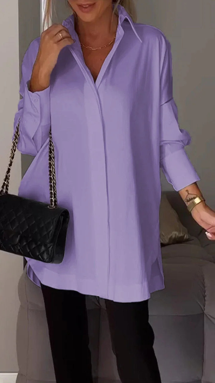 Martina | Stijlvol oversized casual overhemd