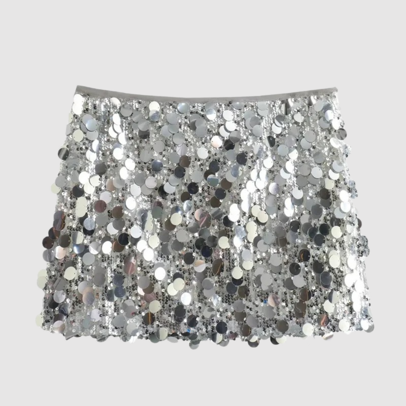 Matilda | Glamoureuze minirok met pailletten
