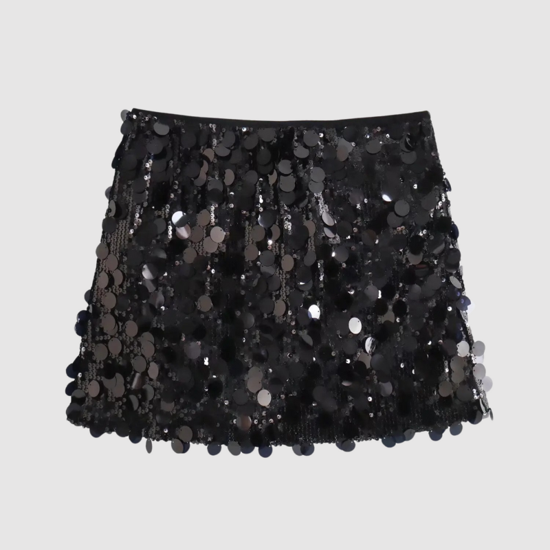 Matilda | Glamoureuze minirok met pailletten