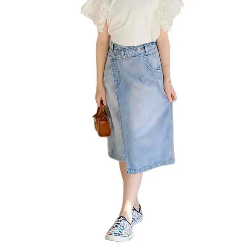 Sparkling Sun Girls Cowboy Half Skirt