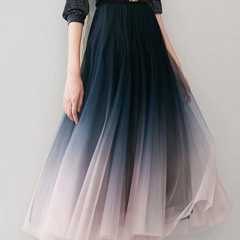 GlamorousChic Gonna Midi in Tulle Verloop