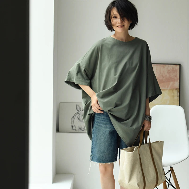 Flare Zomer Casual Multi-Color T-Shirt