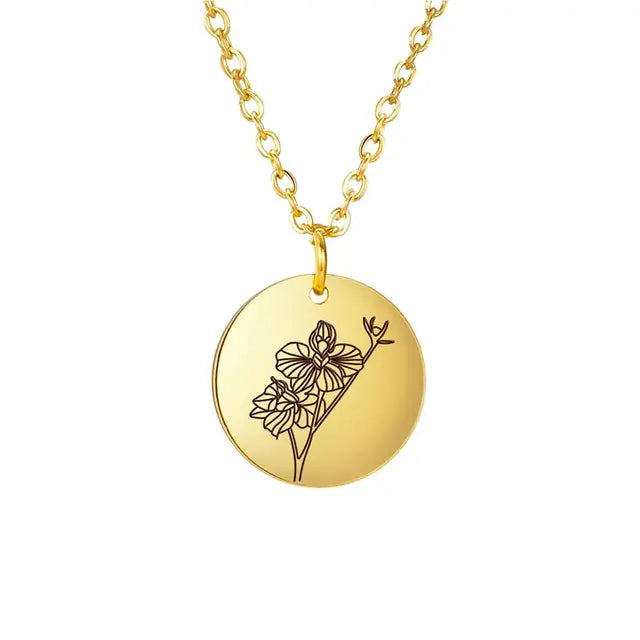 Mijn Vorm Maandelijkse Bloemen Ketting - Jouw Persoonlijke Bloemenreis!