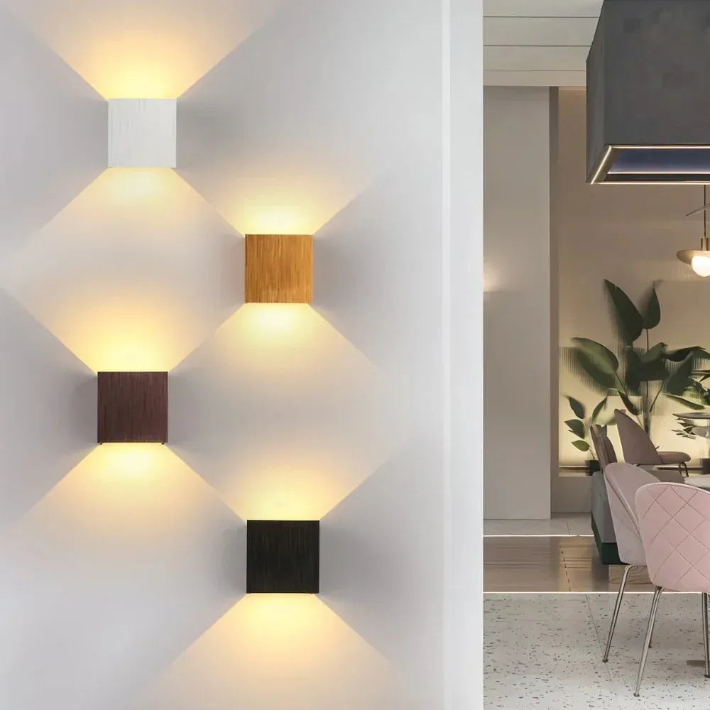 Minimalistische Wandlamp