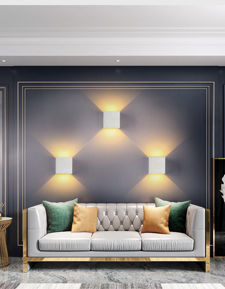 Minimalistische Wandlamp