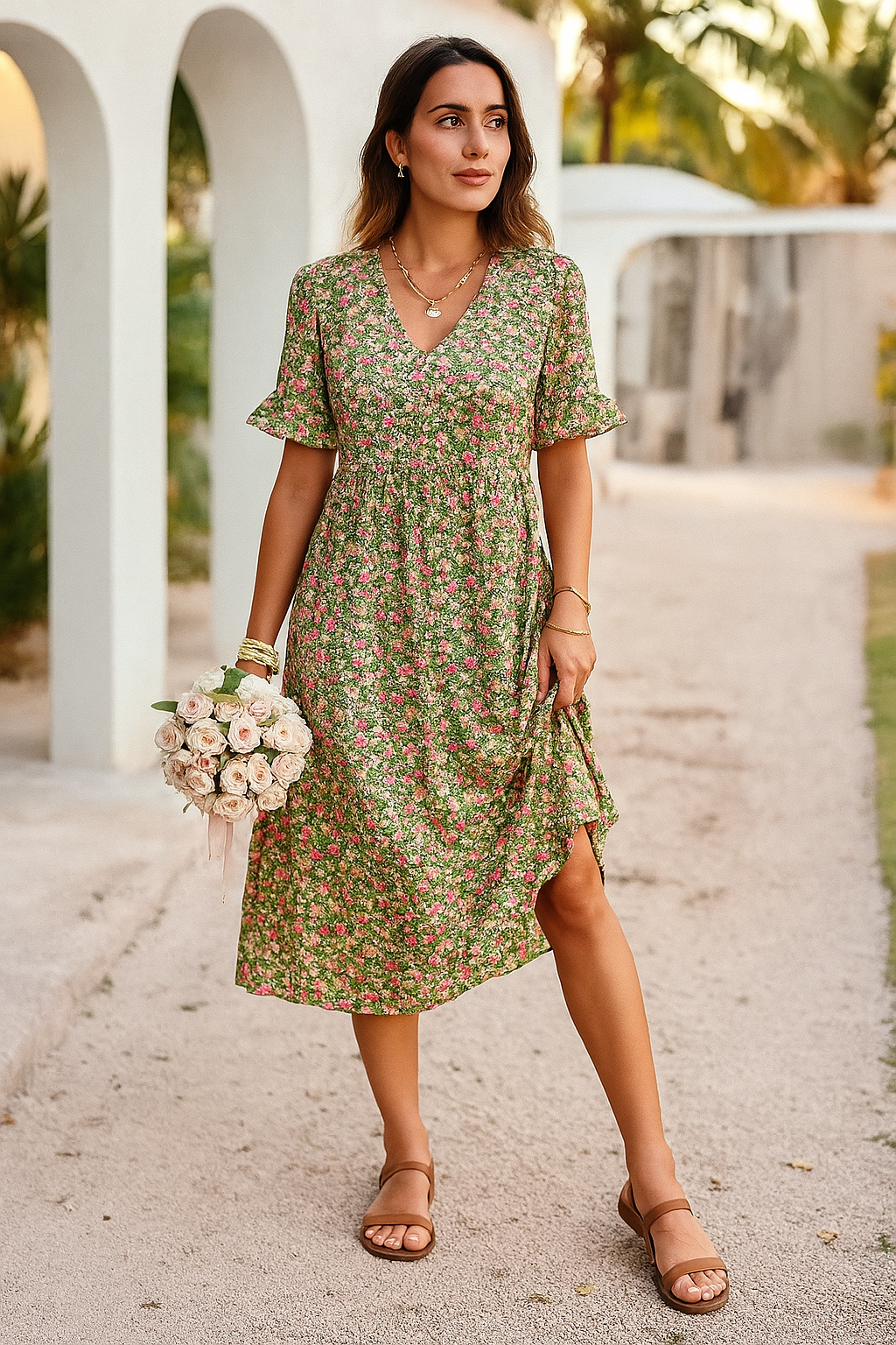 Mirella | Elegante V met V -Neck