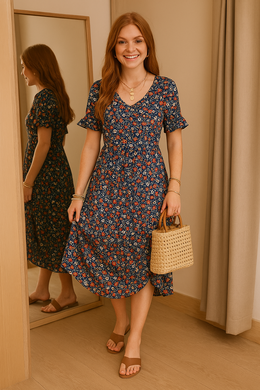 Mirella | Elegante V met V -Neck